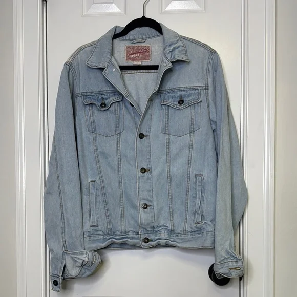 Brooklyn Cloth Blue Lightweight Jean Jacket Classic Style - Picture 1 of 6